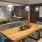 a room with tables and chairs